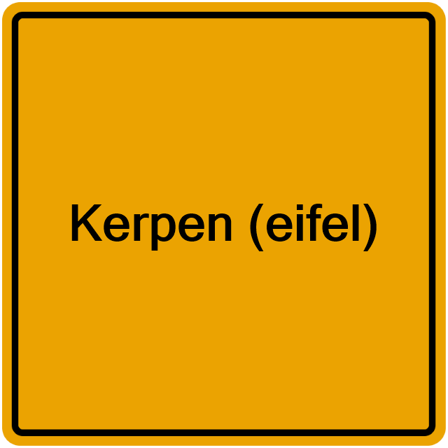 Einwohnermeldeamt24 Kerpen (eifel)